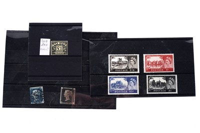 Lot 1367 - QV and QEII stamps