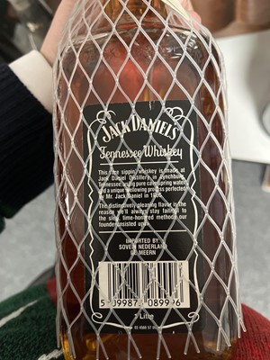 Lot 129 - A bottle of Jack Daniels Old Time No. 7 Tennessee Whiskey