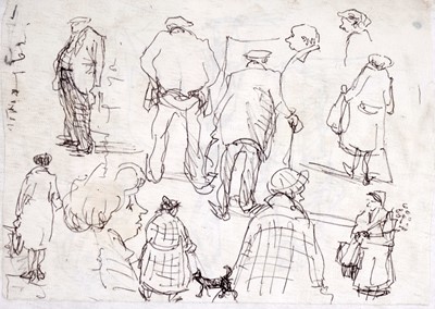 Lot 167 - Charles Herbert "Charlie" Rogers - St Cuthberts, Durham | watercolour