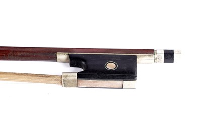 Lot 29 - A violin bow case and selection of thirteen bows