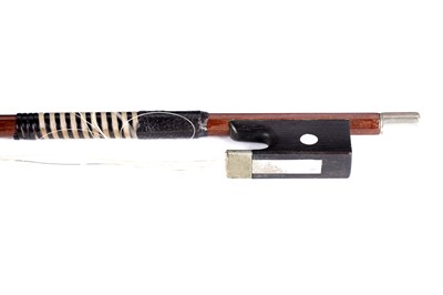 Lot 29 - A violin bow case and selection of thirteen bows