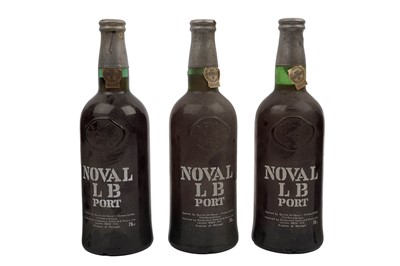 Lot 107 - Three bottles of Noval LB Port