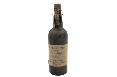 Lot 110 - A bottle of Borges & Irmao Vintage 1958 Port