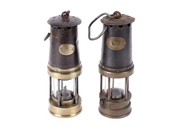 Lot 1440 - Two Patterson Lamps Ltd Felling on Tyne lamps