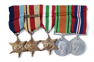 Lot 11 - A group of Second World War General Service medals