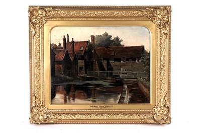 Lot 129 - F. Fletcher - Old Snuff Mills, Beddington | oil