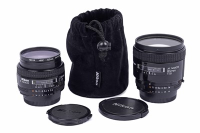 Lot 249 - Two Nikon AF lenses