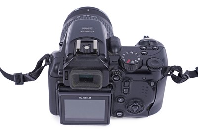 Lot 252 - Digital cameras by Fuji and Olympus; with other items