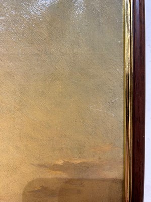 Lot 1018 - Giulio Cecchini Prichard - Fishermen on the Venetian coast | oil