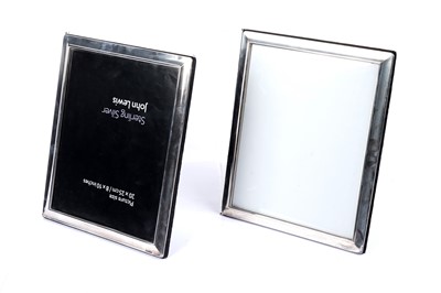 Lot 962 - Two silver mounted photograph frames