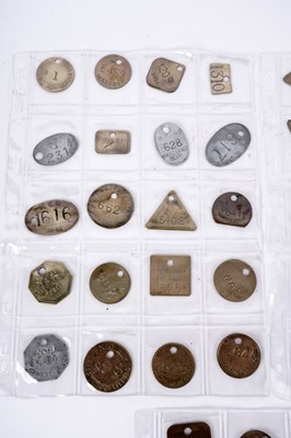 Lot 1446 - A collection of miners pit check tokens/tallies