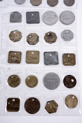 Lot 1447 - A collection of miners pit check tokens/tallies