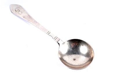 Lot 261 - Georg Jensen, Denmark: a silver spoon