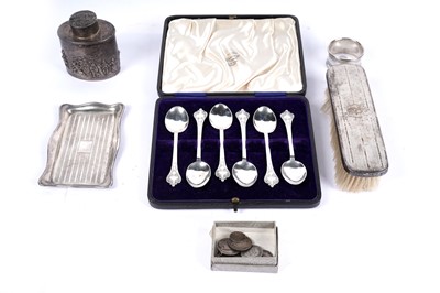 Lot 1079 - A selection of silver; and a coinage