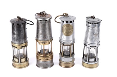 Lot 1450 - Four miners’ lamps