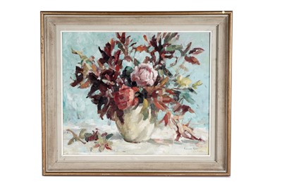 Lot 1684 - Rosalind Kent - Russet and Rose | oil