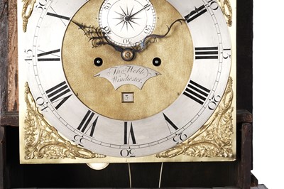 Lot 149 - Thomas Webb, Winchester: a George III mahogany 8-day longcase clock