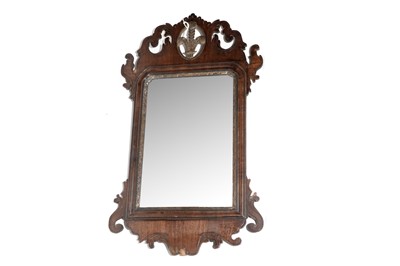 Lot 188 - A George III mahogany pier mirror