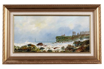 Lot 121 - Terence McArdle - Tynemouth Priory | oil