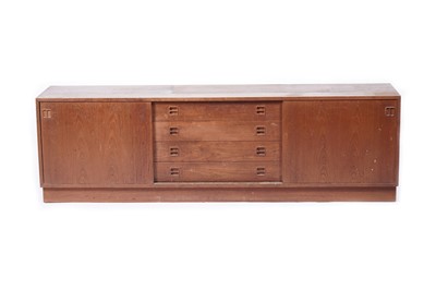 Lot 5 - A Danish teak sideboard