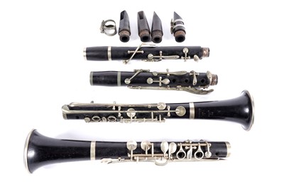 Lot 18 - A matched pair of clarinets