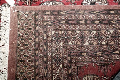 Lot 173 - A Turkoman Bokhara carpet