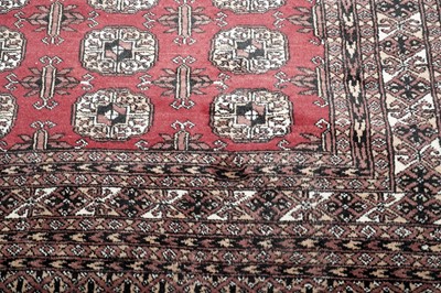 Lot 173 - A Turkoman Bokhara carpet