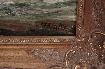Lot 1014 - John Falconar Slater - Storm Clouds and Sea Spray | oil