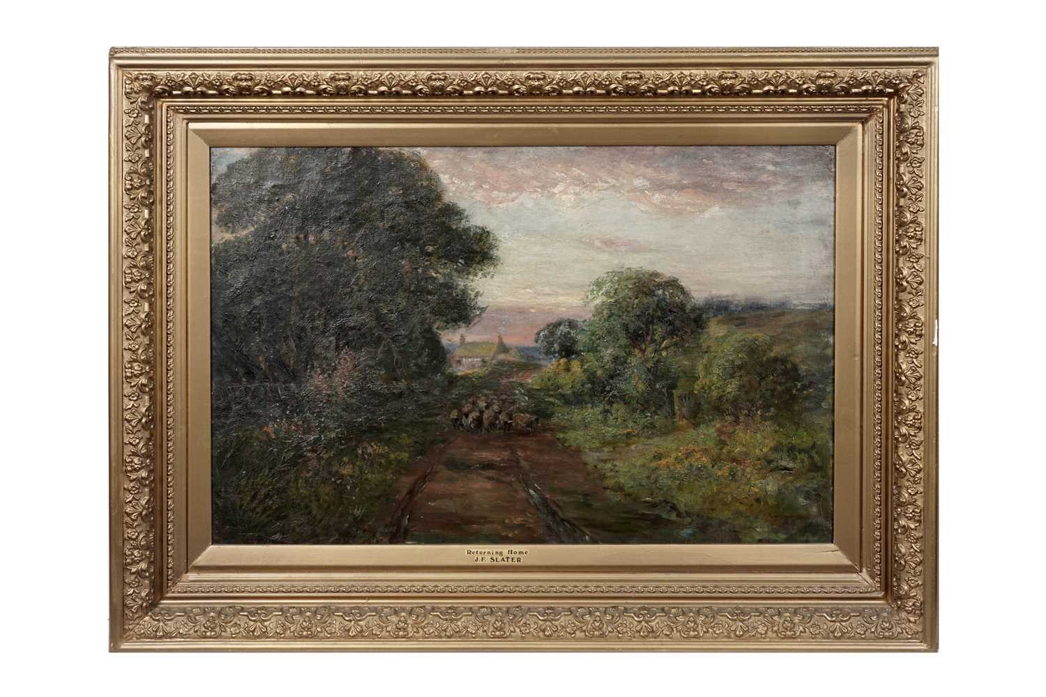 Lot 1027 - John Falconar Slater - Returning Home | oil