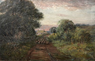 Lot 1027 - John Falconar Slater - Returning Home | oil
