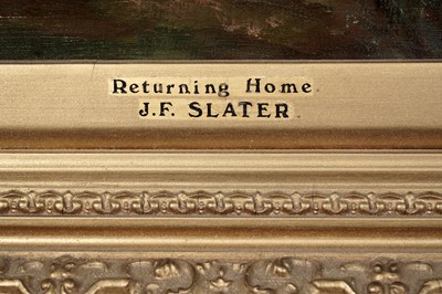 Lot 1027 - John Falconar Slater - Returning Home | oil