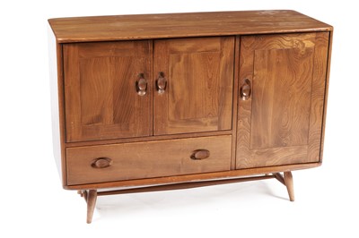 Lot 4 - Lucian Ercolani for Ercol: a 'Windsor' model 366 elm and beech sideboard