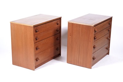 Lot 48 - Ron Carter for Stag: a ‘Cantata’ pair of chest of drawers and bedside cabinets