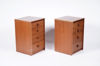 Lot 48 - Ron Carter for Stag: a ‘Cantata’ pair of chest of drawers and bedside cabinets