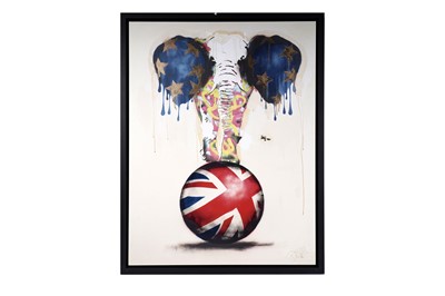 Lot 142 - After Dom Pattinson - On the March | limited edition box canvas print