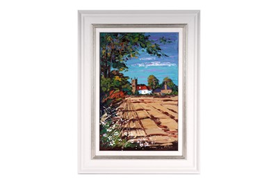 Lot 188 - Lynn Rodgie - Autumn Strawfield, Bolton | acrylic