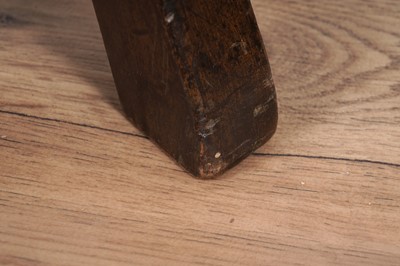 Lot 131 - Two chairs; and a mahogany standard lamp