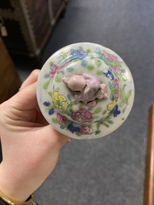 Lot 324 - ﻿﻿A selection of Chinese famille rose ceramics