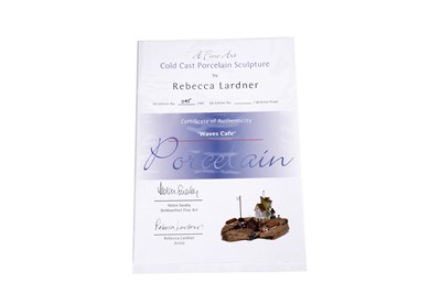 Lot 111 - Rebecca Lardner - Waves Cafe | cold cast porcelain