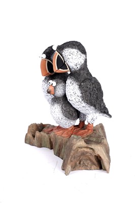 Lot 113 - Rebecca Lardner - Family Gathering | cold cast porcelain