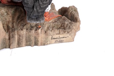 Lot 113 - Rebecca Lardner - Family Gathering | cold cast porcelain