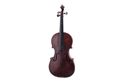 Lot 33 - Two violins, one Continental