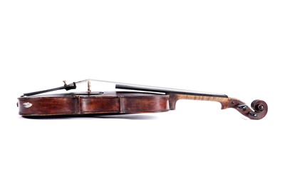 Lot 33 - Two violins, one Continental