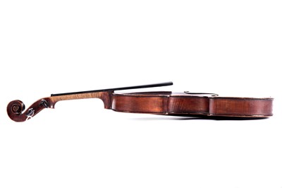 Lot 33 - Two violins, one Continental