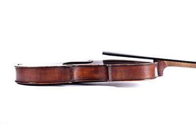 Lot 33 - Two violins, one Continental