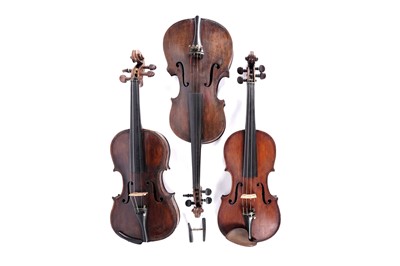 Lot 35 - Three violins