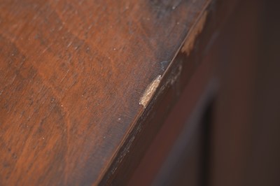 Lot 146 - A Victorian inlaid rosewood side cabinet