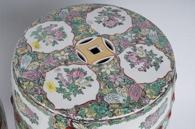 Lot 325 - A pair of contemporary Chinese garden seats
