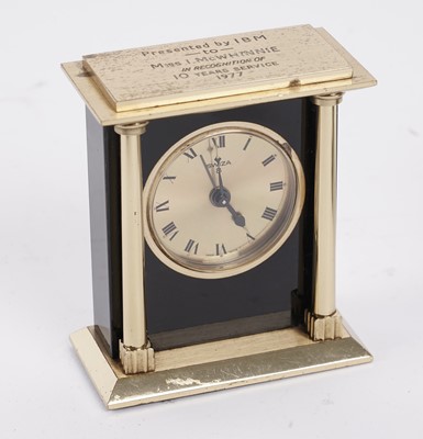 Lot 230 - A collection of miniature clocks