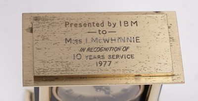 Lot 230 - A collection of miniature clocks